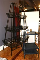 3 Vera Bradley displays, 2 - 5' 3-tiered baskets