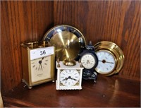 Vintage clocks - lot of 5