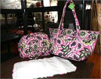 Vera Bradley, 2 pcs, Baby Bag + Miller