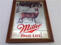 Miller High Life Wildlife Bar Mirror 1st Edition