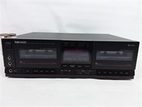 Lecteur double cassettes Nikko ND100W