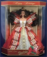 1997 Holiday Barbie - Red Ribbon Dress (1 of 2)