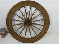 Roue de rouet antique