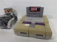 Super Nintendo, 2 manettes + Street Fighter II