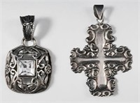 Sterling Silver Pendants, 2