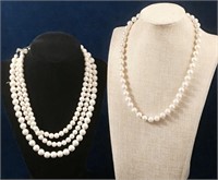 Vintage Faux Pearls (2)