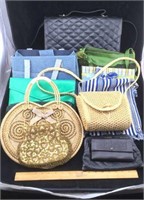 Assortment of Purses and Handbags