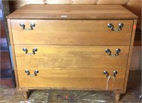 Maple Three drawer chest