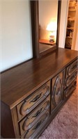 Dresser 62 inches long with mirror
