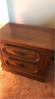 Two drawer nightstand matches lots 120 and 121