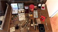 Large jewelry and watch assortment