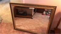 Wall mirror 32 inches wide 27 inches tall