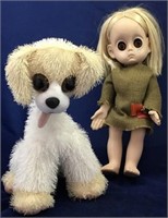 Big Eyed Doll & Dog