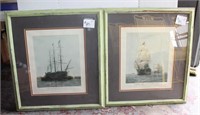 Antique sailboats prints "Victoria"