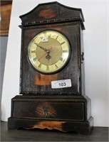 Vintage clock with drawer