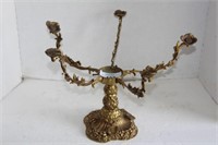 Brass 5 arm chandelier base