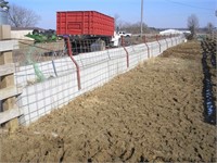 12' End Section Wieser Cement Fenceline Feeder