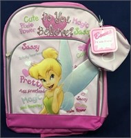 Disney's Tinkerbell Backpack & Coin Purse Set