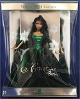 2004 Holiday Barbie - Green Velvet Gown (1 of 4)
