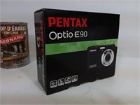 Appareil Pentax Optio E 90 10.1 megapixels