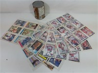 6×9 cartes de hockey Upper Deck