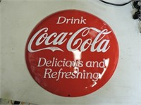 141/2' Coca Cola metal Button