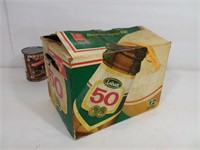 Caisse de 12 Labatt 50 avec bouteilles