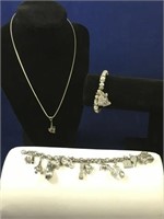 Charm Bracelet & Necklace