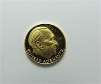 Konrad Adenaver tested 24K Gold token