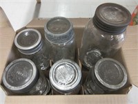 Lot of Several Crown Sealer Jars