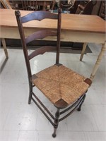 Early Rush Seat Farmhouse Chair