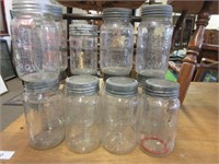 Lot of Several Crown Sealer Jars