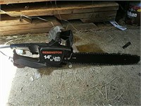Remington 14 inch chainsaw, Electric
