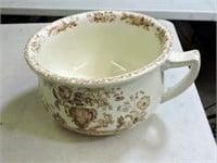 Ornate antique chamber pot