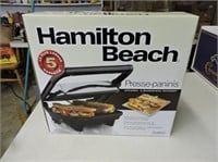 Hamilton Beach Panini Press New in Box