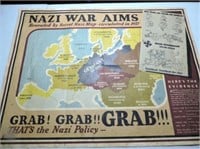 Fabulous original WW11 Propaganda Poster
