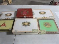 Grouping of Cigar Boxes