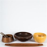 Group Danish Teak Bowls - Artiform