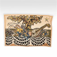 Jean Lurcat Silkscreen Tapestry  - Signed