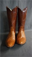 Rios of Mercedes Full Quill Ostrich Boots 11 C