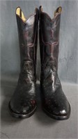 Rios of Mercedes Full Quill Ostrich Boots 11.5 B