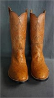 Rios of Mercedes Full Quill Ostrich Boots 12 D