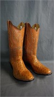 Rios of Mercedes Full Quill Ostrich Cowboy Boots