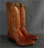 Rios of Mercedes Alligator Cowboy Boots Size 8 D