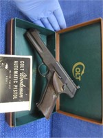 1953 vintage colt 22cal LR woodsman pistol in box