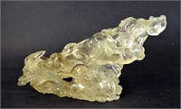 Chinese Rock Crystal Carving