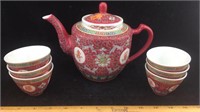 Oriental Porcelain Tea Set