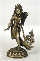 Chinese Silver Buddha Figure