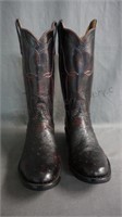 Rios of Mercedes Full Quill Ostrich Cowboy Boots