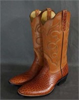 Rios of Mercedes Alligator Cowboy Boots Size 8.5 E